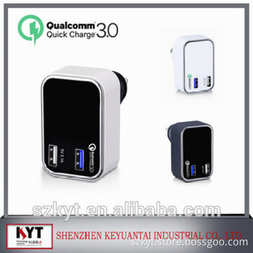 High Quality Fast Charger Wall Charger Qc3.0 Adaptor, Qc3.0 Travel Fast Wall Charger